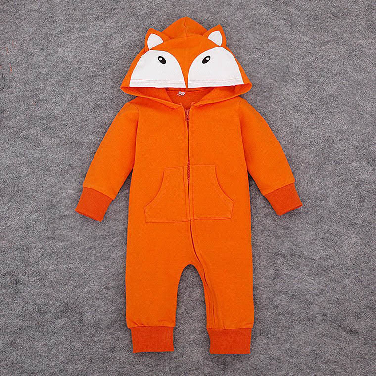 Long Sleeve Hooded Cotton Baby Costume