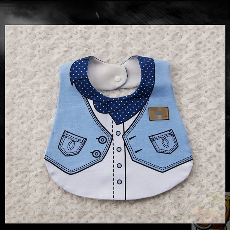 Boys and Girls Baby Bib Rice Clothing